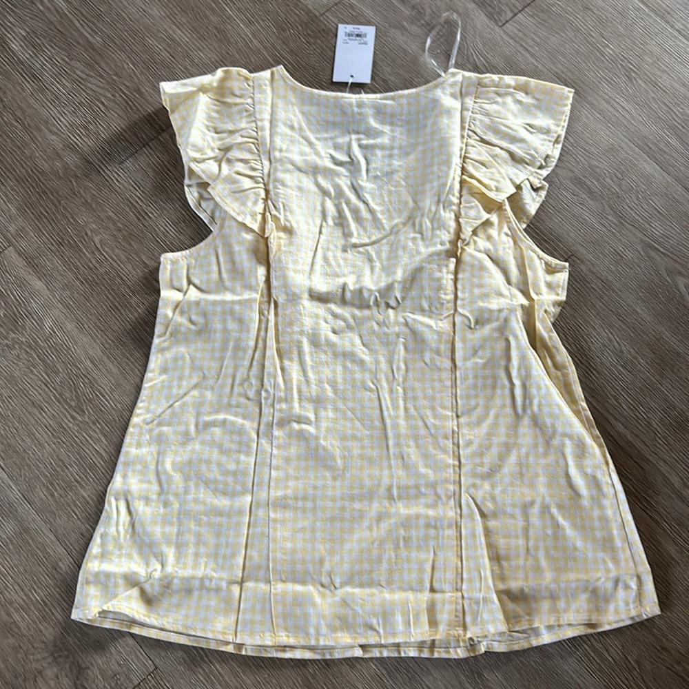 Linen Top NWT - Picture 3 of 3